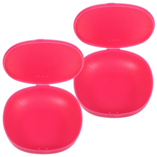 2 peças estojo de armazenamento de menstrual esterilizador de menstrual suporte de esterilizador de plástico limpador de disco menstrual para viagem rosa