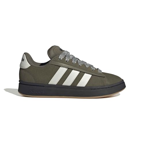 adidas Herren Grand Court Alpha 00S Shoes, Olive strata/Off White/core Black, 43 1/3 EU – Ansicht 2