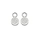 Produktbild Leonardo Jewels Beauty's Anhänger für Damen Ohrringe 2er Set, Zola, Edelstahl mit facettierten, klaren Zirkoniasteinchen, Silber, 022346
