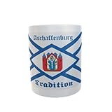 U24 Tasse Kaffeebecher Mug Cup Flagge Aschaffenburg Tradition