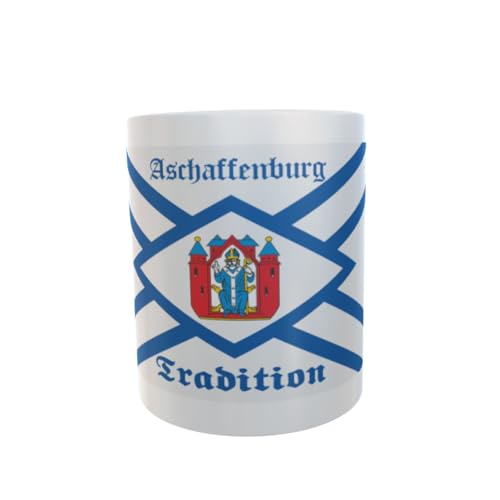 U24 Tasse Kaffeebecher Mug Cup Flagge Aschaffenburg Tradition