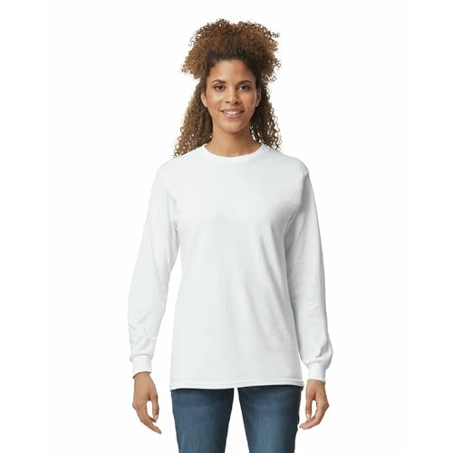 Image of Gildan Adult Ultra Cotton Long Sleeve T-Shirt, Style G2400, Multipack