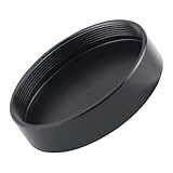 M48 x 0.75 Threaded Telescope Eyepiece Dust Cover, Aluminum Alloy Internal Cap for M48 Size Telescope Eyepiece Lens, Anti-dust Lens Accessories