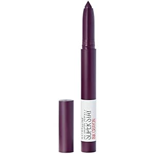 Maybelline SuperStay Ink Crayon Matte Longwear Lipstick With Built-in Sharpener, Forget The Rules, 0.04 Ounce