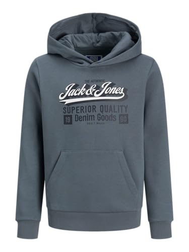 JACK & JONES JUNIOR Jjelogo Sweat Hood 2 Col Aw25 Noos Jnr