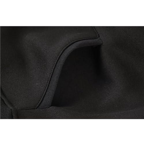 MUOUEAOU Hoodie Printed Women Hooded Sweatshirt for Unisex Autumn Winter Drawstring Fleece Lined Sweatshirt Kangaroo Pocket Large Size Thin Streetwear