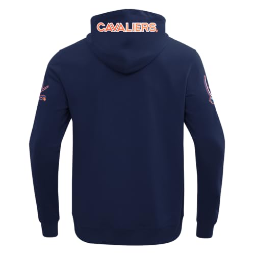 Image of Pro Standard Mens College Classic Chenille Cotton Double Knit Full Zip Hoodie