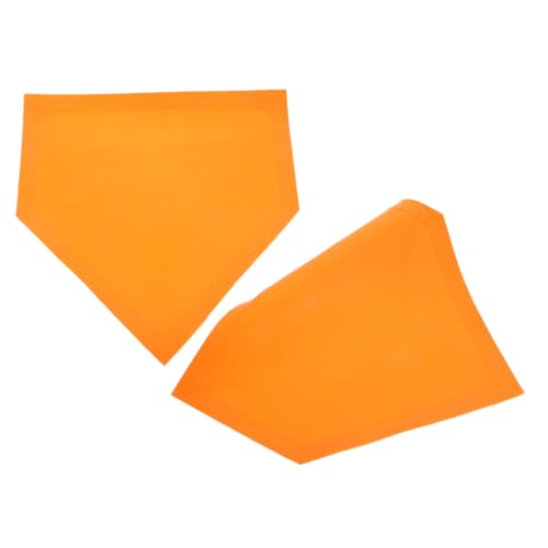 BCOATH Lightweight Softball Home Plate Set Baseball Training Plate Disc Ideal for Gym Backyard