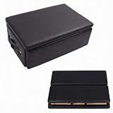 JustSmart Weich gepolsterte Pilates Reformer Sitzbox (Sitting Box) mit Tragegriff – für Core-Training, Haltung, Mobilität & Reha, Zubehör für Home Gym & Studio – faltbar