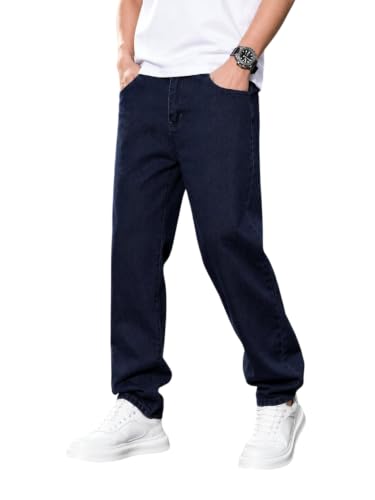 Image of Kargeens Men Jeans || Relaxed Fit Jean's for Man || Loose Fit High Rise Denim