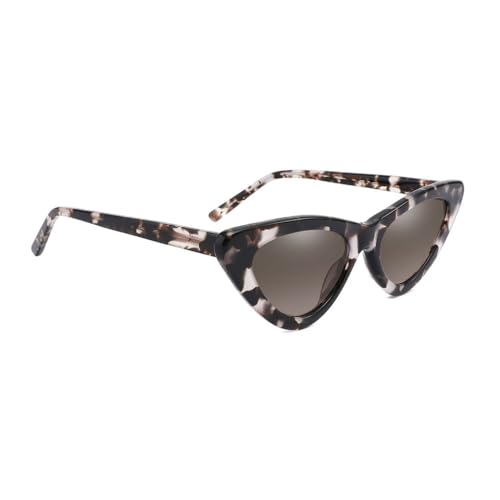 Gafas de Sol de Acetato de Moda para Mujer Gafas de Sol Tipo Ojo de Gato de Moda UV400