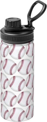 野球のボール 水筒 真空断熱 保温 保冷 スポーツボトル ステンレスボトル スポーツ飲料対応 漏れない 直飲み530ml 男の子 女の子 おしゃれ 大人 子供 人気 プレゼント