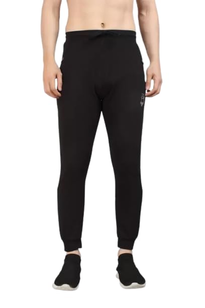 Image of BEFYKAR Men's Regular Slim Fit Cotton Track Pants