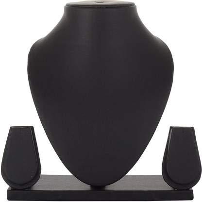 DSS Door Step Shopping Jewellery Necklace Stand with Earring Set (Black , 8 Inch ) (B08L86HWGW) Amazon Price History, Amazon Price Tracker