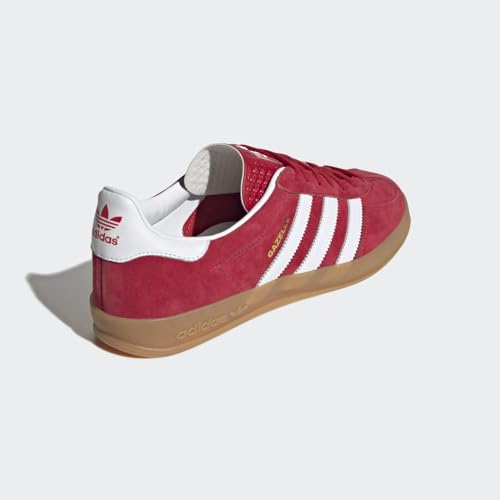 Image of adidas Originals Gazelle Indoor Shoes Men H06261 (Scarlet /Foot), Size 13