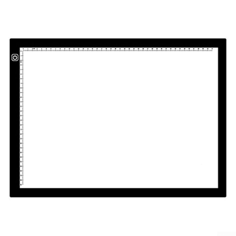 Bloc lumineux LED à trois niveaux pour les professionnels créatifs engagés dans le dessin, la broderie et la mise en page (pour A3)