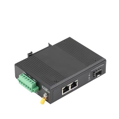 Commutateur POE industriel double fibre monomode pour vidéosurveillance