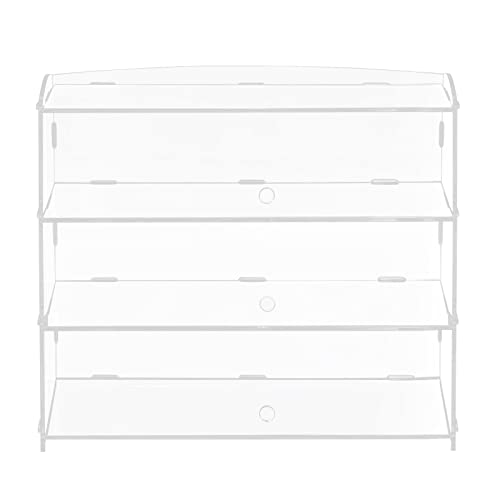 3 Tray Acrylic Display Case, Acrylic Display Case Bakery Pastry Display Case Retail Display Counter Cases Acrylic Display Shelf Donut Cookie Display Cabinet Clear Display Case,18.7 X 14.8 X 8.5Inch #TOP4