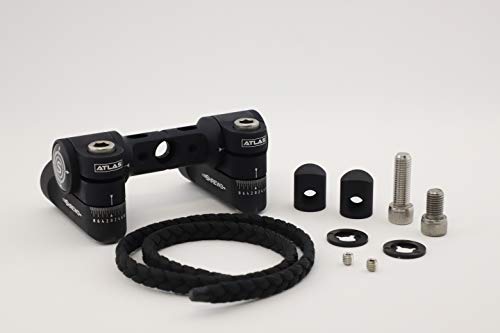 Shrewd Atlas Double V-Bar Gloss Black