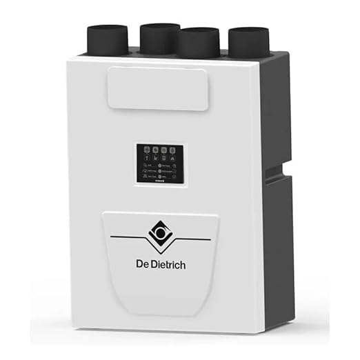 VMC Double Flux Autoréglable DD VMC DF 300 MI compatible De Dietrich Unité de ventilation double-flux T2 à T5 échangeur haute efficacité >91%