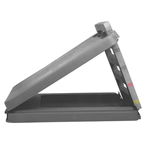 FabStretch? 4-Level Incline Board - Heavy Duty Plastic - 5 - 35 Degree Elevation - 14" x 14" Surface