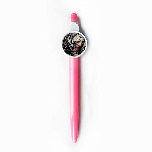 Stylo à bille rétractable bleu sur la culture street et le jazz music pour l'écriture quotidienne