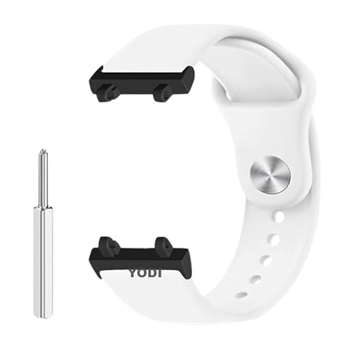 Image of YODI Strap Band Compatible with Amazfit T-Rex 2 Smartwatch Only Soft Silicone | Nylon | Chain | Leather Watch Straps with Installation Adjuster Tool For Amazfit TRex 2
