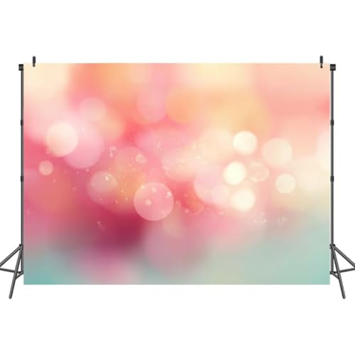 7x5FT Photography Backdrops Soft Colors Blurred Spring Summer Blurred Background