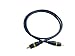 Calrad Electronics 6mm Dual Shielded Single RCA Molded Male to Male Plugs 3 ft.