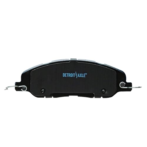 Image of Detroit Axle - Front Brake Pads for 11-14 Ford Mustang, Ceramic Brake Pads 2011 2012 2013 2014 Replacement