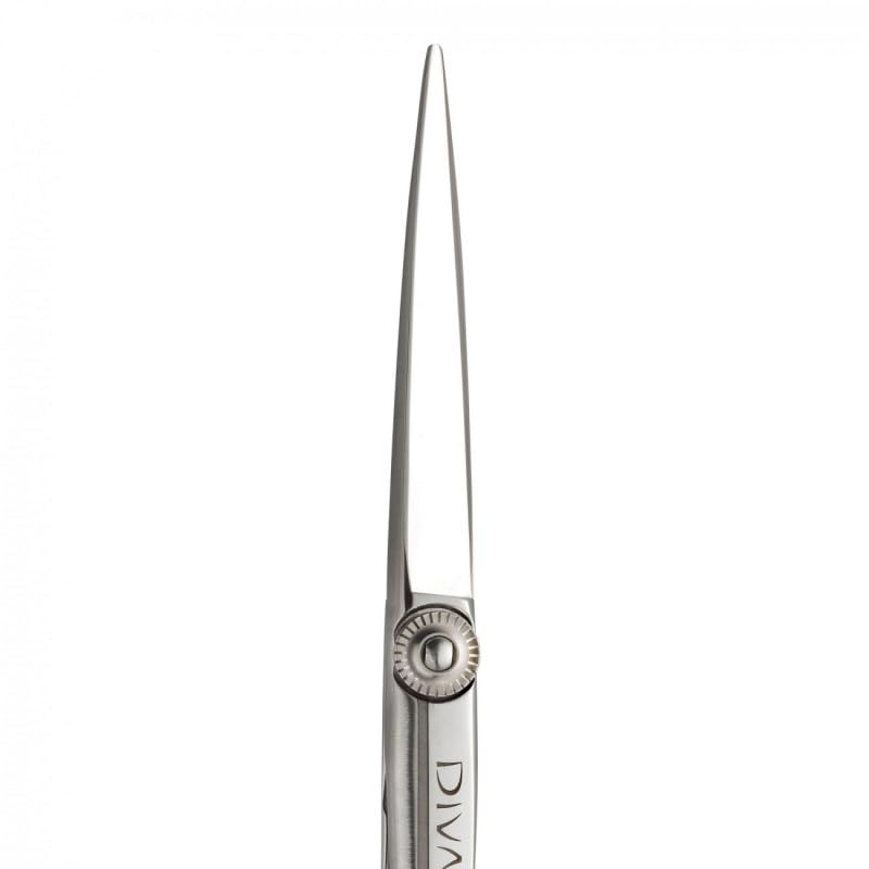 Forbici Diva professionali,misura 06, Acciaio Inossidabile,mano destra, ideale per capelli
