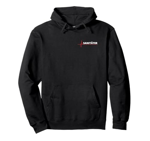 Sanitäter EKG Rücken Herzschlag Herzlinie Cooles Sanitäter Pullover Hoodie Sanitäter EKG Rücken Herzschlag Herzlinie Cooles Sanitäter Pullover Hoodie