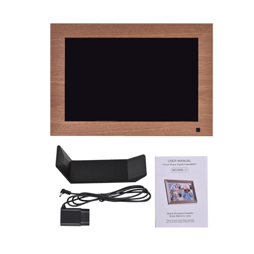 Marco De Fotos Digital WiFi 10 Pulgadas, Sensor Movimiento, Inteligente, Pantalla Táctil IPS 1280x800, Almacenamiento 16GB, Regalo Navidad Easy Share Moments(Standard)