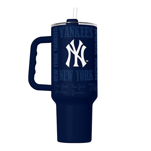 NY Yankees 40oz Replay Powder Coat Tumbler