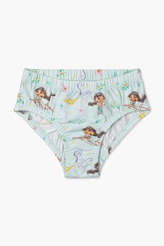 monica + andy Disney Girls Underwear, 7 Pack, Size 2-3T, Disney Princess Characters, 100% Organic Toddler Clothes for Girls, Sustainable Super Soft Fabric, Sizes for Toddler and Kids3