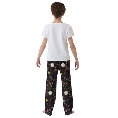 ZZKKO Colorful Space Star Galaxy Boys Pants for Kids Jogger Pants with Pockets S-XL3