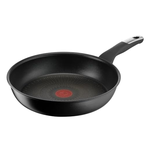 Lagostina Intensive Pro, Padella Antiaderente 28 cm, Rivestimento Titanio Antigraffio, Cottura Rapida e Uniforme, Tecnologia Thermo-Signal, Adatta a Tutte le Fonti di Calore Inclusa Induzione