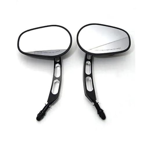 Espejos retrovisores Laterales para Motocicleta, Espejo de Manillar para Harley Dyna Street Road Glide 750 Iron 883 1200 Sportster Touring Motorcycle Rearview Mirror