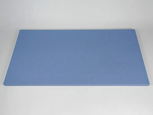 (8 ud) Panel acústico EliAcoustic Regular 120.4 Pure. Medidas 1190x595x40mm. Acabado coloreado. 12 colores disponibles. (LIght Blue) Cover