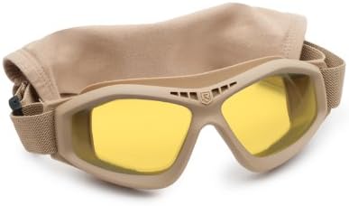 Revision Military Bullet Ant Tactical Goggle Basic Yellow High-Contrast 4-0045-0138 Bullet Ant Tactical Goggle Basic Yellow High-Contrast Tan, Yellow