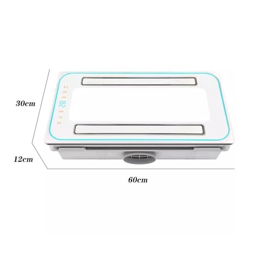 Ventilador de ventilación para baño con calefacción integrada y extractor potente para baño miniatura 2