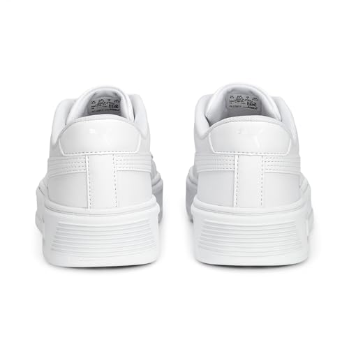 Image of Puma Womens Smash V3 Platform Lace Up Sneakers Shoes Casual