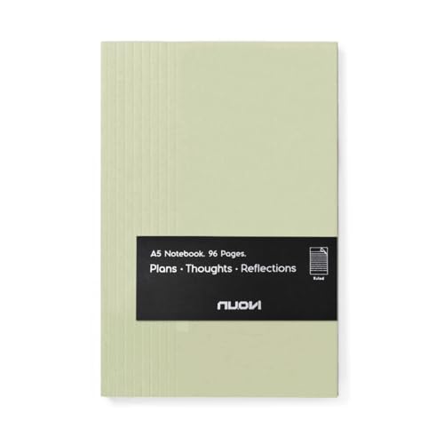 Image of Record Note Book, Smoke Grey | A5 - Ruled Grid Pages | 96 Pages - 100GSM Pages with Soft Cover | Ideal for Office, College, School, Journaling, Meeting & More