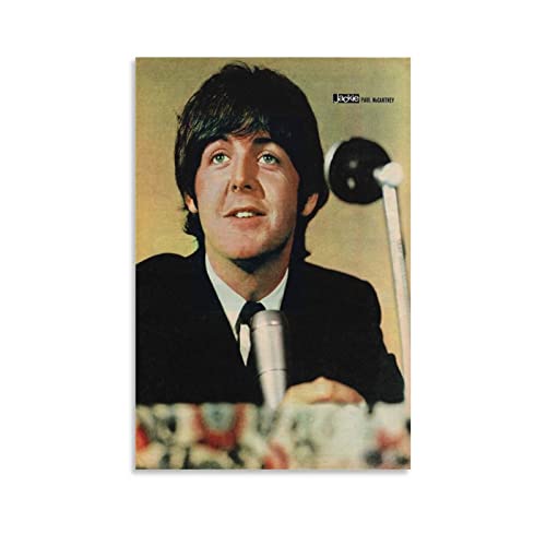 Paul McCartney Poster Jackie Amgazine pour la maison, la chambre, le salon, le bureau, Kits de peinture à l’huile sur… - Les Beatles, Paul McCartney, John Lennon, RIngo Starr, George Harrison Paul McCartney Poster Jackie Amgazine pour la maison, la chambre, le salon, le bureau, Kits de peinture à l'huile sur…