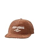 Rip Curl Gorra ajustable de diamante para hombre, Chocolate empolvado 244, talla única