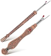 VILLCASE 2 Pcs Metal Seam Ripper Set, Vintage Carved Handle Stitch Ripper Seam Ripper Tool Thread...