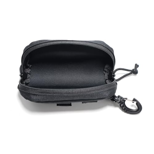 Image of Tactical Molle Glasses Case Tactical Eyeglasses Case Shockproof Sunglasses Carrying Protective Box with Clip