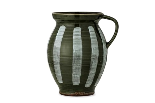 Frigg Vase, Grün, Steingut