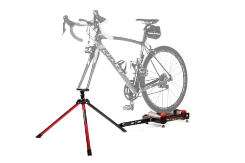 Image of Traveller Indoor Bike Trainer, Compact Portable Cycling Stand with Natural Resistance, 6.4 kg, Aluminium Frame
