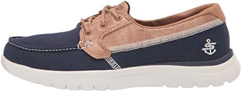 Skechers Women's Boat Shoe, Navy, 7.5 | Image 7